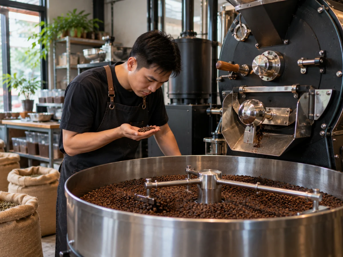 Xưởng rang cà phê Sóc Coffee
